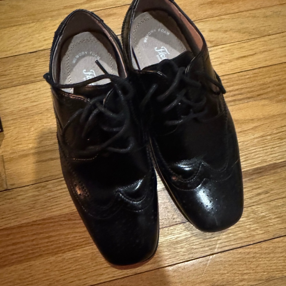 Florsheim Kids Black Dress Shoes